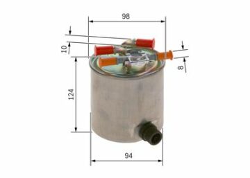 Dizel Filtre NISSAN, RENAULT  NIS16400JX50A; NIS16400JX51A; NIS16400JX52A; NIS16400JY00A; REN16400JY00A