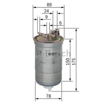VW (VOLKSWAGEN) Jetta 1.1 (08.1980 - 07.1982) BOSCH Filtre Seti filitre