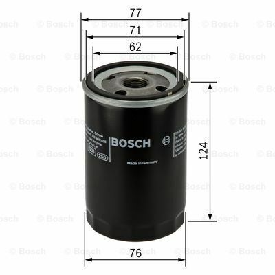 BOSCH_0451103259 Yağ Filtresi FORD JEEP CHRYSLER DODGE LAND ROVER
