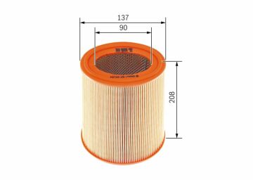 Hava FiltresiCITROEN; PEUGEOT; NISSAN; ROVER Saxo; 106; AX; Micra; 100 Metro; Xsara ROW GFE2264; PEU 1444A6;