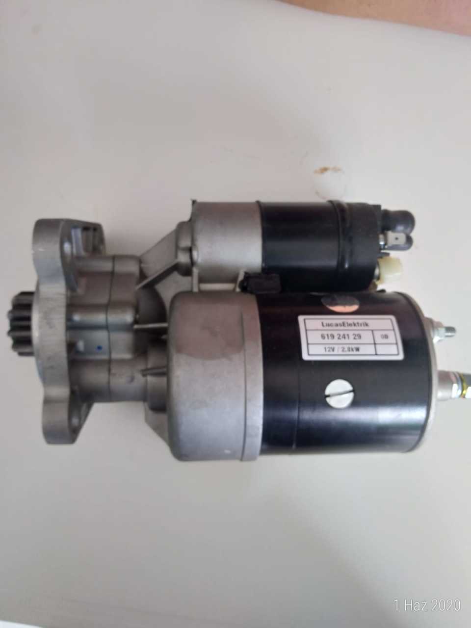 61924129 MARŞ MOTORU 12V 2.8 KW MASSEY FERGUSON    BMC AS600 700