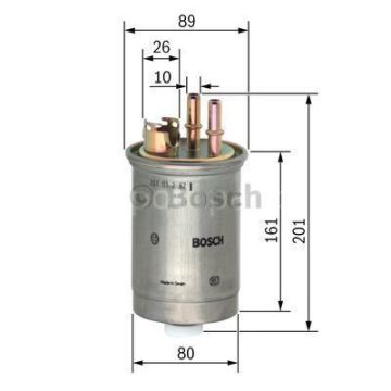 FORD Mondeo 2.0 TDDi (10.2000 - 08.2002) BOSCH Filtre Seti filitre