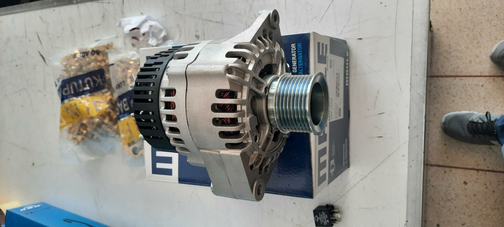 MG561  ALTERNATÖR 12V 120A NEW HOLLANDJOHN DEERE LETRİKA MAHLE 11.203.434 AAK5581 aak5581 11203434