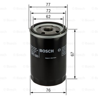 BOSCH_0451103300 Yağ Filtresi FIAT ALFA ROMEO LANCIA filitre