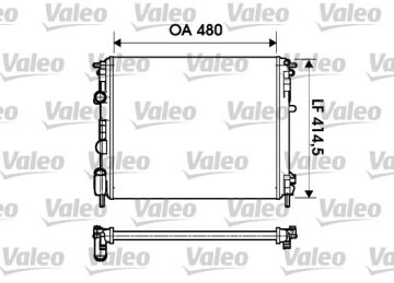 732621 RADYATÖR RENAULT CLIO II 7700428082,