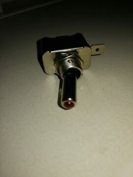 IC151 SAĞ SOL ANAHTAR METAL IŞIKLI  12V  LEDLİ TOGGLE SWİTCH