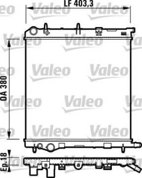 732831 RADYATÖR CITROEN C3 1330C0 1330-C0