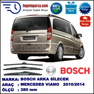 MERCEDES-BENZ Viano [639 T0N] 380 mm 09.2010-... BOSCH Arka Silecek