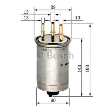 FORD Mondeo 2.0 TDCi (10.2001 - 03.2007) BOSCH Filtre Seti filitre