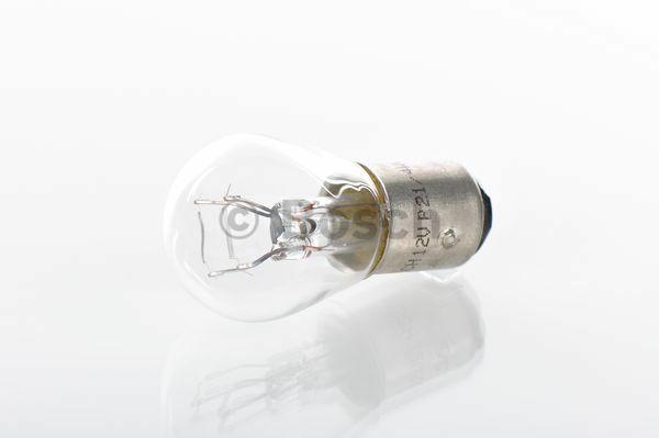 Ampul - Pure Light - 12 V - P21/4W - 21/4 W - BAZ1 BAZ15d Seffaf Tekli Paket