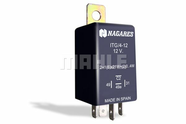 ITG/4-12 FLASHER UNIT 12V. WITH FUSED LAMP DETECTI PASS. CARS UNIVERSAL