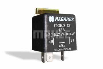 ITGE/3-12 FLASHER UNIT 12V. WITH FUSED LAMP DETECT PASS. CARS UNIVERSAL