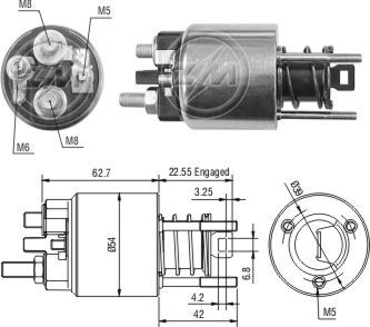 ZM 395    MARŞ OTOMATİĞİ 12V FİAT PALİO SLX DOĞAN KARTAL ŞAHİN TOFAŞ