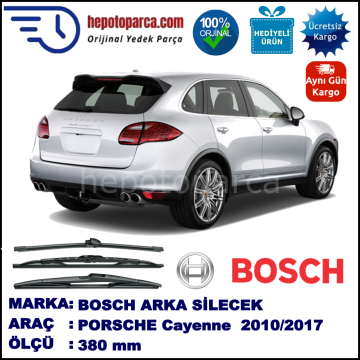 PORSCHE Cayenne [92A] 380 mm 09.2010-... BOSCH Arka Silecek