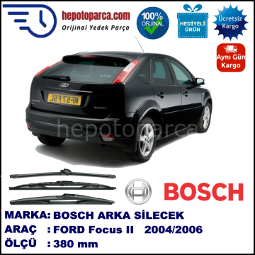 FORD Focus II [04] 380 mm 07.2004-01.2006 BOSCH Arka Silecek