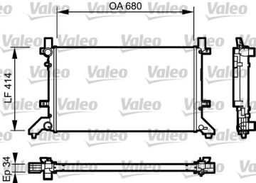 732952 RADYATÖR VW T2 2D0121253E