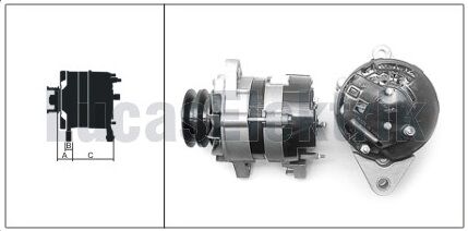 LUCAS 61920048  ALTERNATÖR A-115 CHRYSLER  PD250