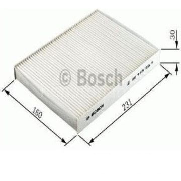 RENAULT Thalia 1.2 (10.2008 - 01.2018) BOSCH Filtre Seti filitre