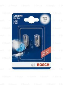 Ampul - Longlife Daytime - 12 V - W5W - 5 W - W2,1 W2,1x9,5d Seffaf Tekli Paket