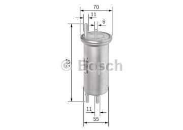 BMW X 5 4.6 is 02.2002 - 09.2003 BOSCH BENZİN FİLTRESİ
