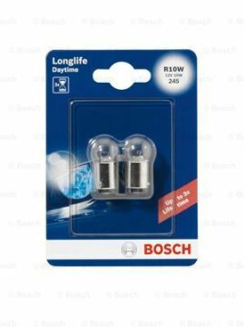 Ampul - Longlife Daytime - 12 V - R10W - 10 W - BA BA15s Seffaf Tekli Paket