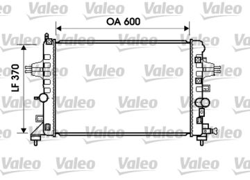 734382 RADYATÖR OPEL ASTRA H ZAFIRA 2 1300266 13145211