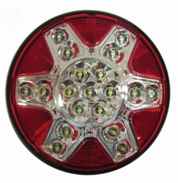 YUVARLAK LAMBA LEDLİ SİS LAMBA 24V
