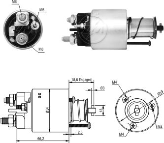 497   MARŞ OTOMATİĞİ 12V CITROEN JUMPER BOXER PEUGEOT 594181