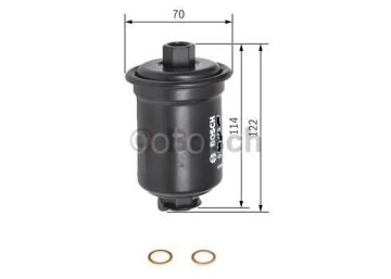 TOYOTA Carina E 2.0i 16V Sedan (02.1992 - 01.1996) BOSCH Filtre Seti filitre