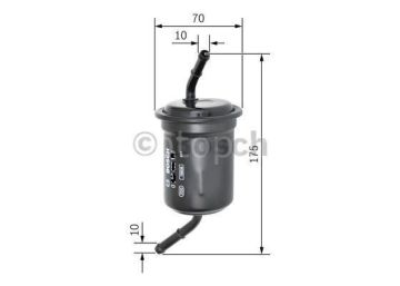 MAZDA 323 1.3i Sedan (08.1995 - 09.1996) BOSCH Filtre Seti filitre