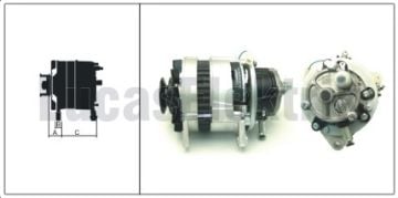 LUCAS 61920374  ALTERNATÖR A127/12V 70A 3000 VAKUMLU  NİSSAN