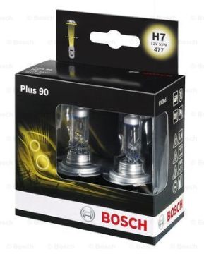 Ampul - Plus 90 - 12 V - H7 - 55 W - PX26dH712 V PX26d İkili Görsel Kutu