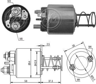 ZM 594    MARŞ OTOMATİĞİ 12V CLİO VOLVO  RENAULT 106142,
