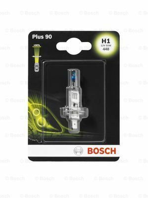 Ampul - Plus 90 - 12 V - H1 - 55 W - P14,5sH112 V P14,5s Seffaf Tekli Paket