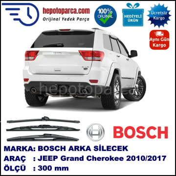 JEEP Grand Cherokee [WK2] 300 mm 10.2010-… BOSCH Arka Silecek