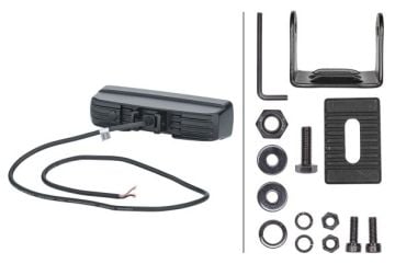 UZUN HUZME FAR 12V 24 V LED SİYAH HAREKETLİ