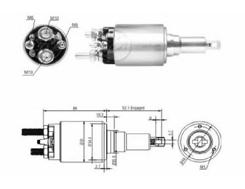 BOSCH_2339402235 Marş Otomatiği UZUN PİSTON SCANIA 24V
