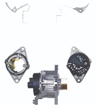 ALT460 ALTERNATÖR MARELLI 12V 65A PALIO/SİENA 2375008