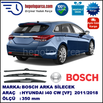 HYUNDAI i40 CW Kombi [VF] 350 mm 03.2011-... BOSCH Arka Silecek