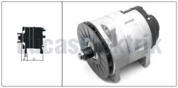 61920426  ALTERNATÖR 17C 24V 155 A SAĞ KULAK BELDE OTOBÜS