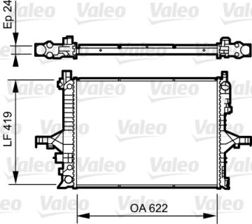 735237 RADYATÖR VOLVO S60(01-04>) 8602753