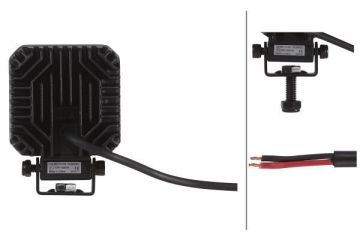 ÇALIŞMA LAMBASI 12V-24V,LED 4 LED MİNİ KARE