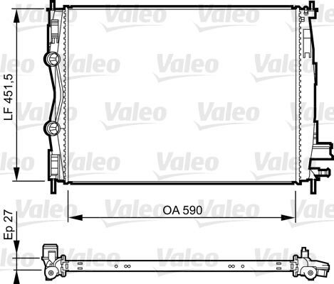 735381 RADYATÖR NISSAN QASHQAİ 12/09 21410JD50C 21410