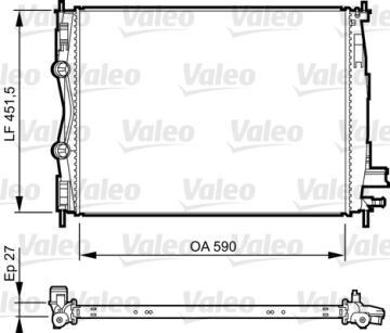 735381 RADYATÖR NISSAN QASHQAİ 12/09 21410JD50C 21410