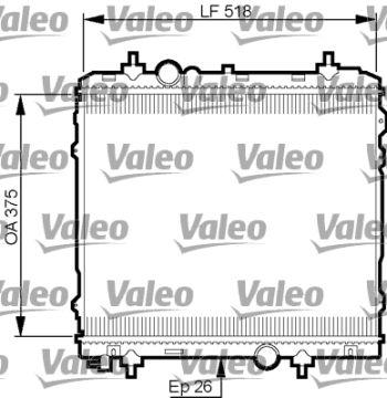 735531 RADYATÖR KIA CERATO 253102F700 25310