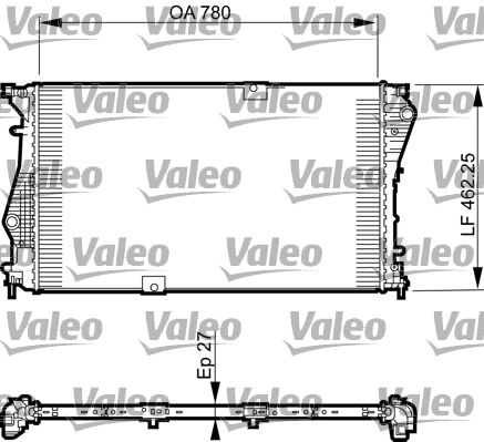 735599 RADYATÖR OPEL VİVARO 2.0 10/2011 4406359 93865588