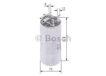 AUDI A6 3.0 TDI quattro (10.2008 - 08.2011) BOSCH Filtre Seti filitre