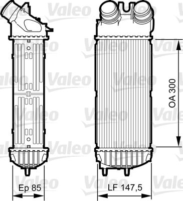 817706 TURBO RADYATÖRÜ PSA XSARA/PICASSO PARTNER (06>) 0384-G5 384G5