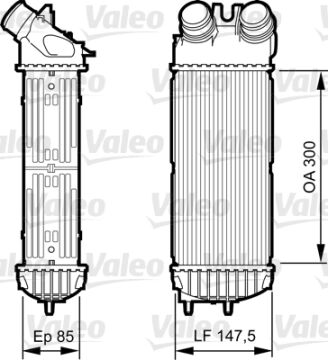 817706 TURBO RADYATÖRÜ PSA XSARA/PICASSO PARTNER (06>) 0384-G5 384G5