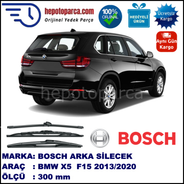 BMW X5 [F 15] 300 mm 11.2013-... BOSCH Arka Silecek